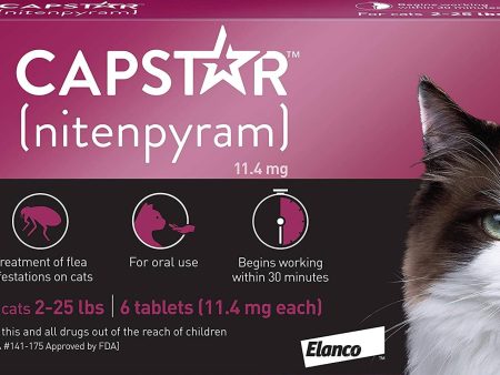 Capstar Flea Tablets for Cats Online now