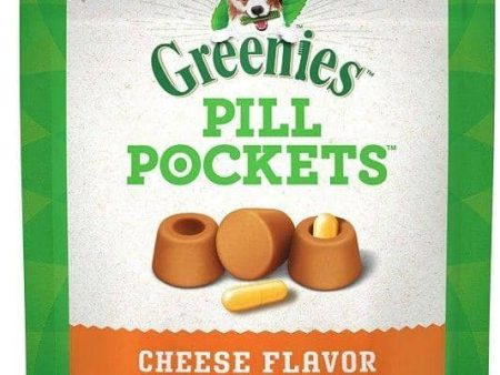 Greenies Pill Pockets Cheese Flavor Capsules - 30 count Fashion