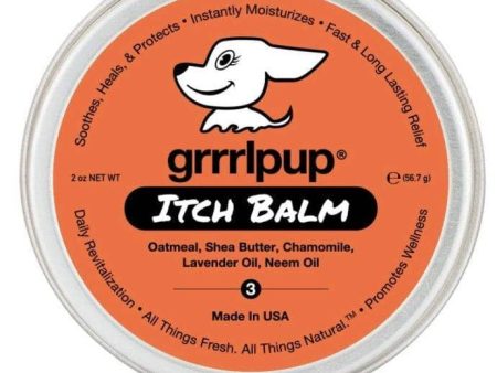 Grrrlpup Oatmeal Itch Balm - 2 oz Supply