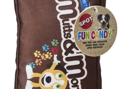 Spot Fun Candy Mutts & Mongrels Plush Dog Toy - 1 count For Sale