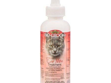 Bio Groom Ear Mite Treatment with Aloe Vera - 4 oz Online Hot Sale