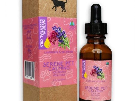 Calm Paws Serene Pet Lavender and Valerian Calming Essential Oil for Dogs - 1 oz on Sale