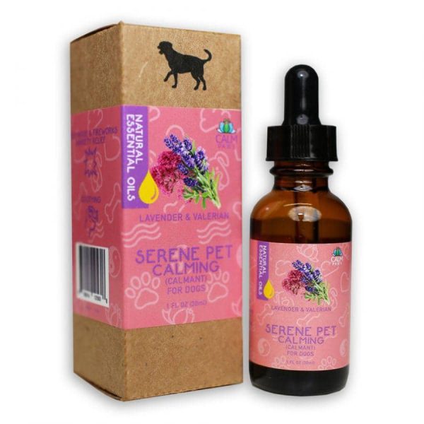 Calm Paws Serene Pet Lavender and Valerian Calming Essential Oil for Dogs - 1 oz on Sale