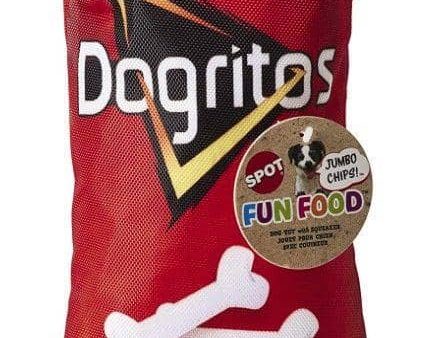 Spot Fun Food Dogritos Chips Plush Dog Toy - 1 count Discount