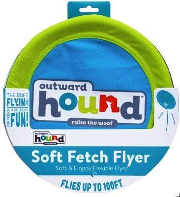 Outward Hound Soft Fetch Flyer Dog Toy - Large - 1 Count - (10  Diameter) Online Sale