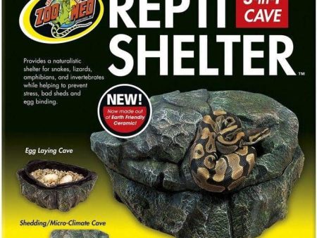 Zoo Med Repti Shelter 3 in 1 Cave - Large - 12  Diameter on Sale