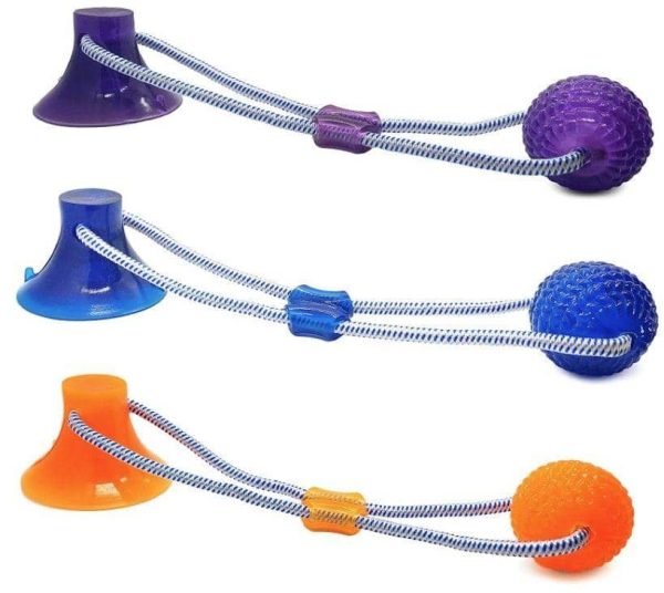 Spot Press and Pull Interactive Dog Toy Assorted Colors - 1 count on Sale