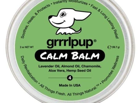 Grrrlpup Lavender Oil Calm Balm - 2 oz Online