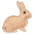 Spot Dura-Fused Leather Rabbit Dog Toy - 8  Long x 7.5  High Cheap