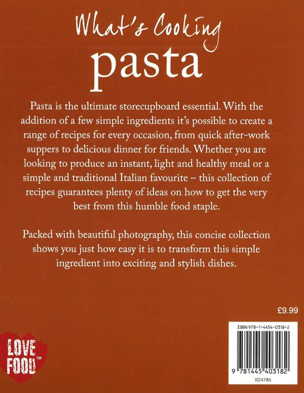 What s Cooking: Pasta Hot on Sale